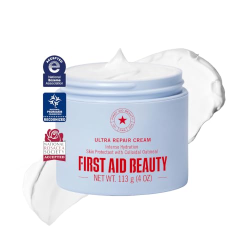 First Aid Beauty Ultra Repair Cream 4oz - Intense Hydration, Repair & Relief