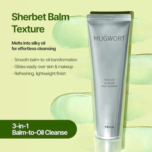 Mugwort Deep Cleansing Balm – Hydrating Makeup Remover 80 ml