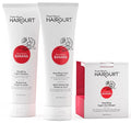 Smoothing Yogurt Hair Care Set - Strawberry Banana Shampoo Conditioner Mask - Frizz Control