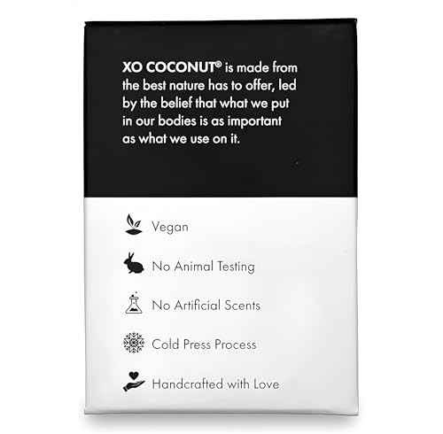 Unscented Coconut Oil Bar Soap - Handcrafted Organic Natural Face & Body - 2 Bars