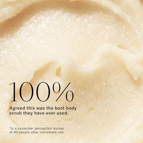 Josie Maran Argan Sugar Balm Body Scrub - Exfoliating Sugar Scrub with 100% Pure Argan Oil & Coconut Oil - Softens, Smoothes & Hydrates Dry Skin - Vegan + Cruelty Free - Night Flower (18 oz)