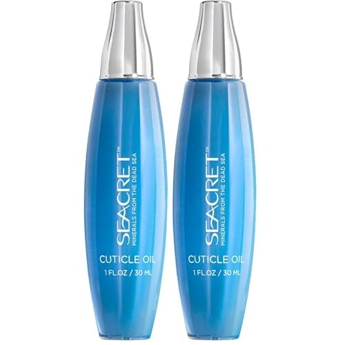 SEACRET Minerals From The Dead Sea Cuticle Oil, 1 Fl Oz (Pack of 2)