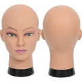 12-A-S Bald Female Mannequin Head for Wigs Makeup & Display, Cosmetology Training