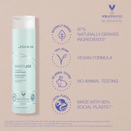 Joico InnerJoi Preserve Shampoo & Conditioner Set 10.1 Oz - For Color-Treated Hair
