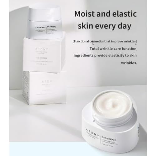 A.t.o.m.y The Fame Eye Cream ? Meticulously Crafted K-Beauty Under-Eye & Facial Moisturizer with Panthenol, 5-Layer Hyaluronic Acid & Ceramide for Soft, Supple, Firm-Looking Skin (40 mL / 1.4 fl oz)