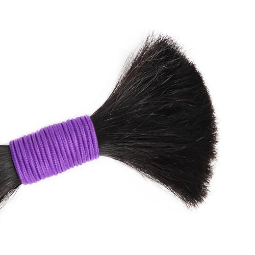 Deep Wave Bulk Human Hair for Braiding - 16 Inch Natural Black - No Weft - 100g
