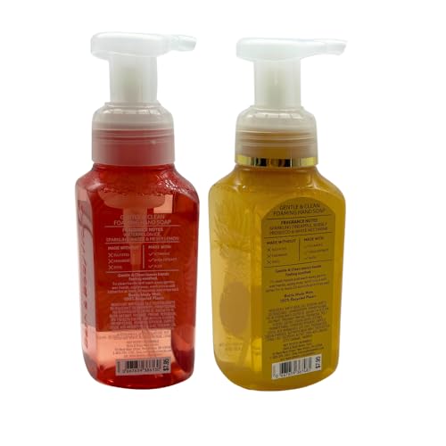Foaming Hand Soap Duo - Watermelon Lemonade & Pineapple Prosecco, 8.75 fl oz each