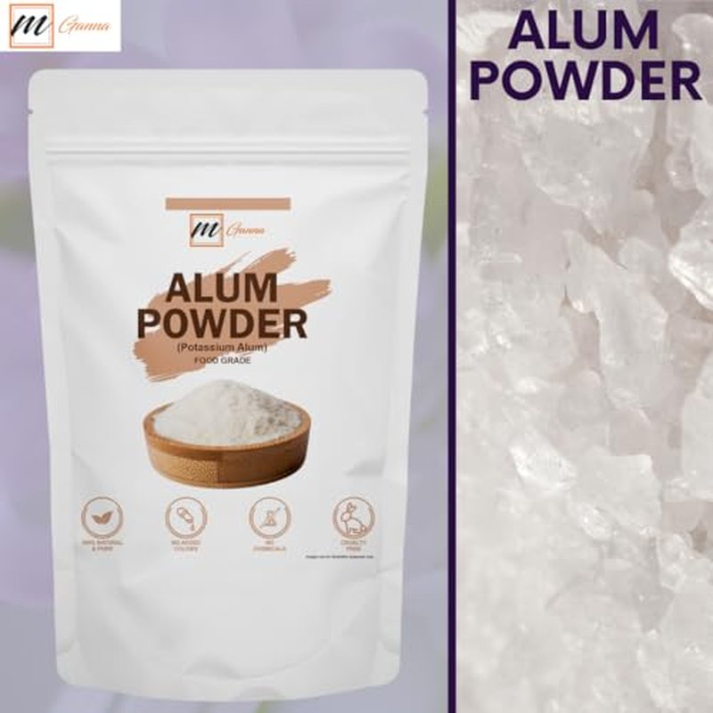 100% Natural Alum Powder for Skin and Health Care 5 lbs / 2.27 kgs