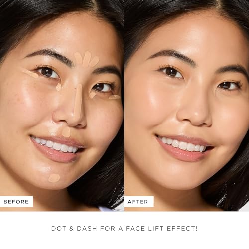 tarte shape tape creamy concealer ? Full Coverage Makeup with Built-In Eye Cream, 24HR Hydrating Natural Moisturizing Matte Finish for Redness & Fine Lines, Vegan & Cruelty-Free
