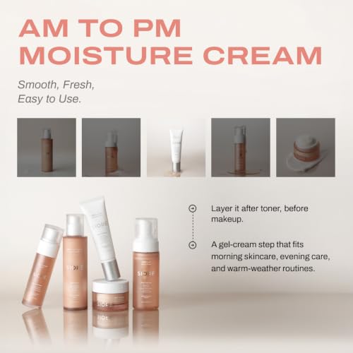 Hydrating Face Moisturizer with NMN & Ceramides - Anti-Aging Gel Cream