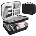Barber Case Barber Tool Bags Barber clipper Bag Barber Cases for Clippers and Supplies Professional Barber Accessories Kit Hair Cutting Scissors Storage Bag Shaving Kits (Black)
