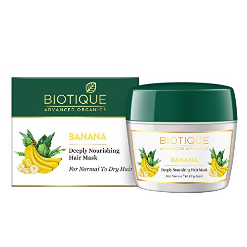 Biotique Banana Hair Mask for Dry & Normal Hair 175g - Nourishing & Deep Conditioning