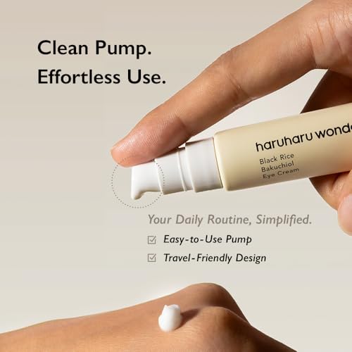HARUHARU wonder Black Rice Bakuchiol Eye Cream & Centella Phyto and 5 Peptide Cream Set