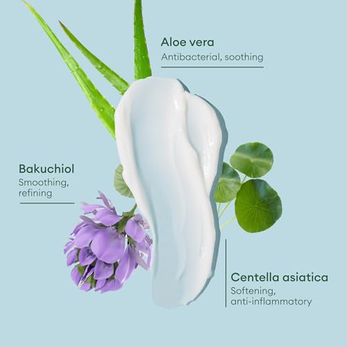 LUMA & LEAF Clear Slate Niacinamide Serum for Face ? Redness & Acne Relief with Bakuchiol & Aloe Vera ? Hydrating Vegan Daily Face Serum for Oily & Combination Skin