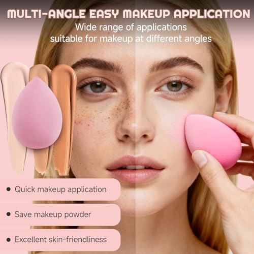 Pink 70-Piece Professional Makeup Brush Set - Multi-Functional Face & Eye Tools