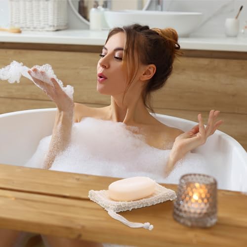 Rtteri 240 Pcs Soap Saver Bags - Natural Sisal Exfoliating Soap Pouches - Variation of THIS listing
