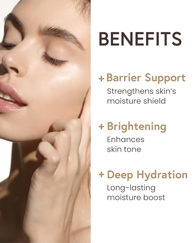 Hydrating Face Moisturizer with Hyaluronic Acid & Ginger Water - Lightweight Gel for Glass Skin