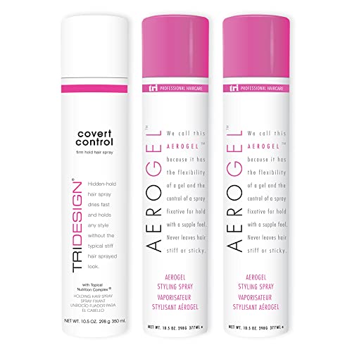 Aerogel Hair Spray & Gel for Strong Hold & Texture - 10 oz Men Women