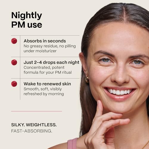 Retinol Face Serum with Hyaluronic Acid & Bakuchiol - Anti-Aging & Skin Repair, 1.02 Oz