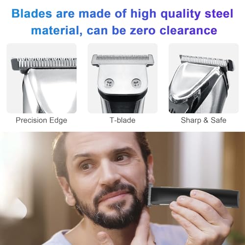 40mm T-Blade Replacement for Wahl Trimmers - 2 Pack, Detachable Blades