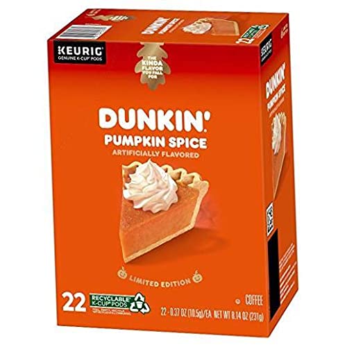Pumpkin Spice Flavored Coffee Pods for Keurig - 88 Count