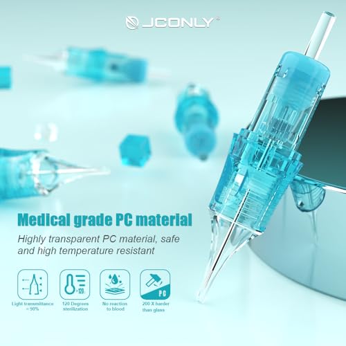 Jconly Vetar 1214RLL Tattoo Cartridge Needles 20Pcs #12 Standard 14 Round Liner