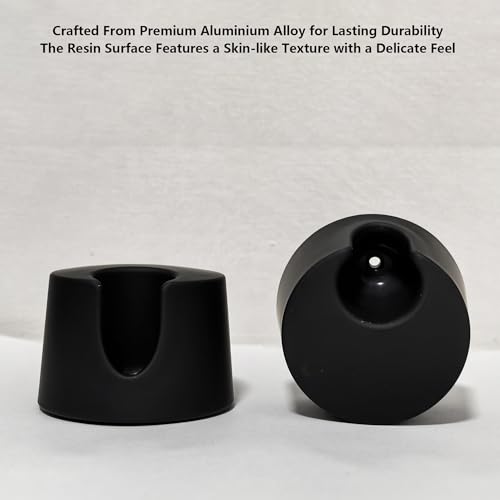 Razor and Brush Stands Shaving Shaver Stand ¡¦ (Black Razor Stand Eccentric Cylinder)