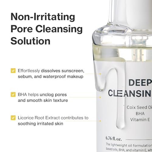 YUMU Double Cleansing Duo Set, Gentle Face Wash & Pore Control Cleansing Oil, Hydrating, Korean Skin Care