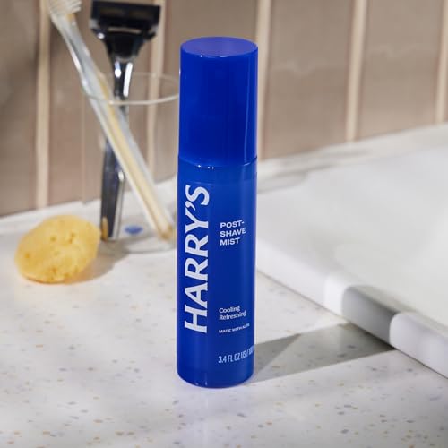 Harry's Post-Shave Mist for Men with Aloe, Eucalyptus, and Tea Tree - (2 Pack) 3.4 fl oz - Soothes and Hydrates Skin After Shaving