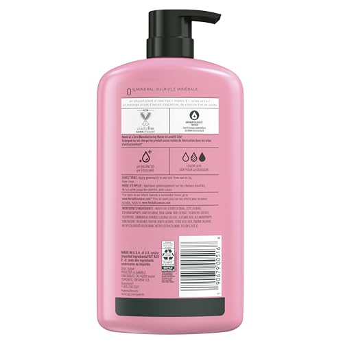 Herbal Essences Rose Hips Conditioner - 29.2 Fl Oz Pack of 2 - Smooth, Shiny Hair with Vitamin E & Jojoba - Floral Scent, Cruelty-Free