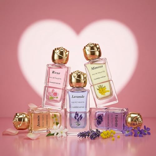 Charrier Parfums 5-Piece Eaux de Toilette Gift Set 54ml - French Fragrances