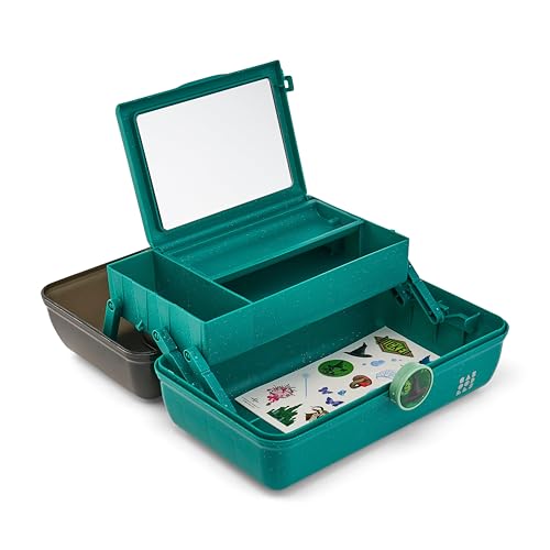 Wicked Themed Makeup Organizer Case with Mirror & Sticker Set - Limited Edition