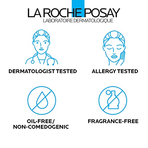 La Roche-Posay Anthelios Sunscreen SPF 40, Ultra-Light Fluid Broad Spectrum SPF 40, Face Sunscreen with Titanium Dioxide Mineral, Lightweight & Fast-Absorbing, Oil-Free, Matte Finish