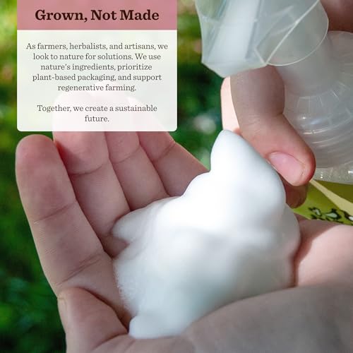 Moon Valley Herbal Foaming Hand Soap, Vegan (Cranberry Citrus, Recyclable Bottle)