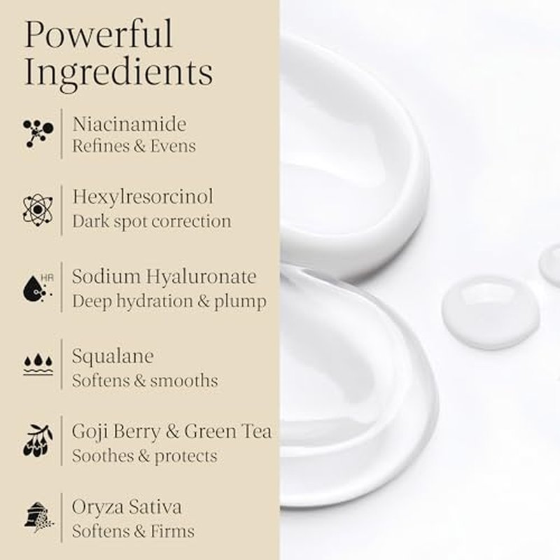 Dark Spot Correcting Serum | Brightening Serum with 5% Niacinamide, Omega-3 Fatty Acids & Hyaluronic Acid | Evens Tone, Minimizes Pores & Improves Barrier Function | 1oz
