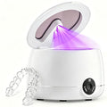 Portable Ultrasonic Retainer Cleaner Machine - White, 200ml, UV & Ultrasound