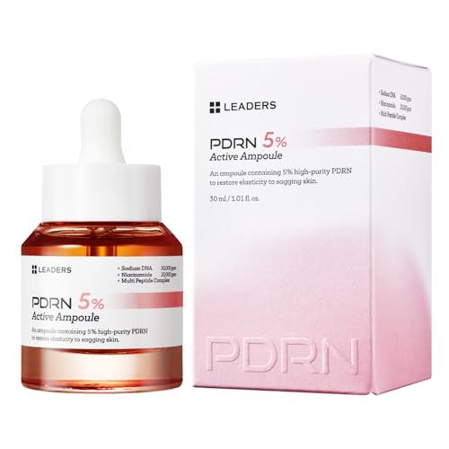 LEADERS PDRN 5% Anti-Aging Ampoule for Skin Firmness & Elasticity - 30ml