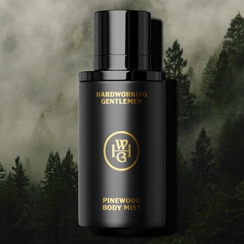 Mens Body Mist Pinewood Pine & Cedarwood 3.38oz — Hardworking Gentlemen, Wood Scent, Variation: Wood