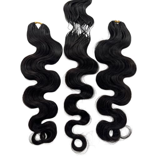 60g 50Strands Feather Crochet Hair Extensions 16 Inch Body Wave Human Hair Reusable