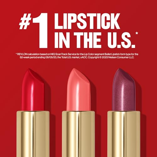 Revlon Super Lustrous Lipstick Gift Set 5 Shades - 0.15 Oz Each, Multicolor