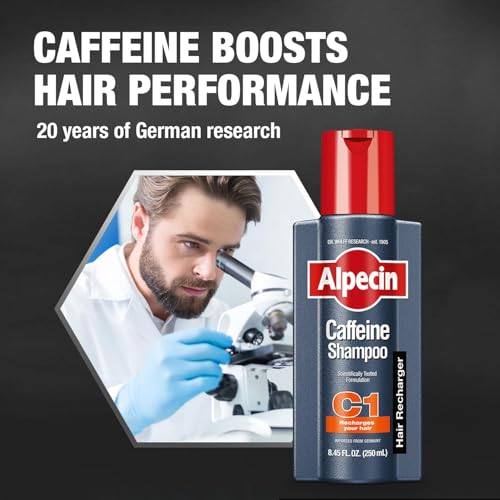 Alpecin C1 Caffeine Hair Growth Shampoo & Tonic Set for Men
