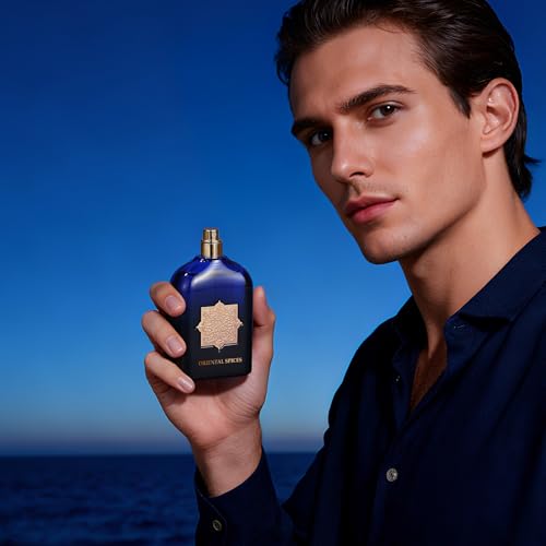 Long Lasting Men's Eau de Parfum with Woody Notes - 3.4 Fl oz / 100ml