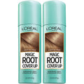 L'Oreal Paris Magic Root Cover Up Gray Hair Spray Dark Blonde 2 oz Pack of 2