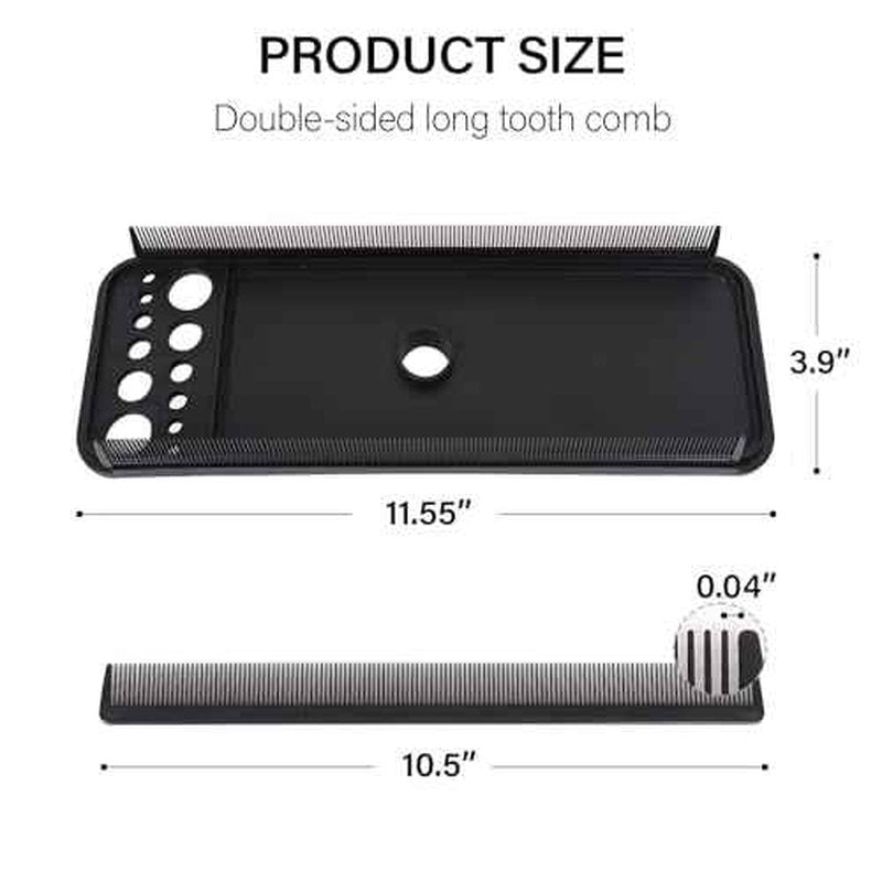 Hair Extension Holder Hanger Braiding Rack Extension Tool Double-Side Teeth Extension Display Holder Hair Separator holder for Hair Salon Home (Tripod not included)