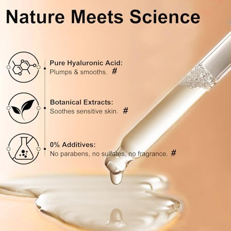 Boost Skin Collagen,Hydrate & Plump Skin, Anti Aging & Wrinkle Facial Serum 60ml-5