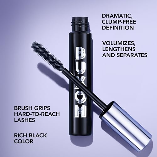Volumizing Mascara Blackest Black Full Size - BUXOM Lash 0.37 oz