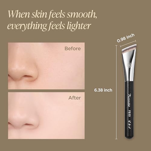 Piccasso FB33 Tapping Foundation Brush - Cover Variation for Precise Makeup Application