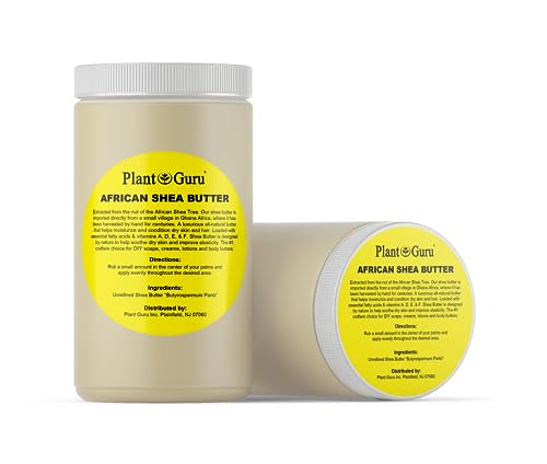 Raw African Shea Butter 32oz - Natural Moisturizer for Skin & Hair
