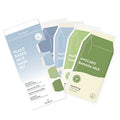 ESW Beauty Plant-Based Milk Face Masks - 4-Pack Skincare Set - Hydrating, Radiance, Firming & Soothing with Avocado, Matcha, Blueberry, Vanilla & Oat Extracts for All Skin Types