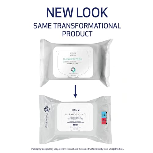 Obagi Medical On the Go Cleansing Wipes - 25 Count Pack 1 - Makeup Remover & Skin Care